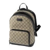 Gucci Front Pocket Backpack Gg Coated Canvas Beige Canvas Backpack Bag