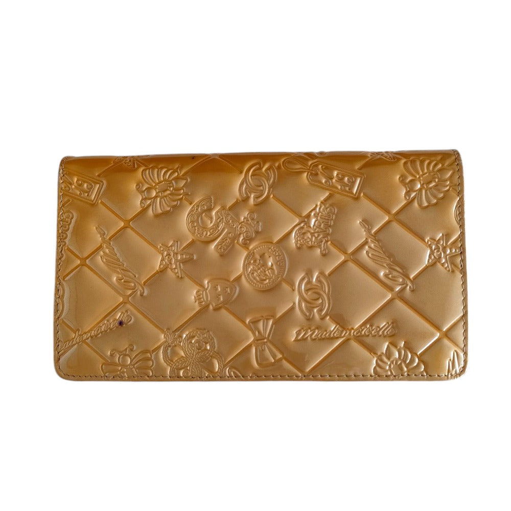 Chanel Coco Mark Symbol Charm Long Wallet