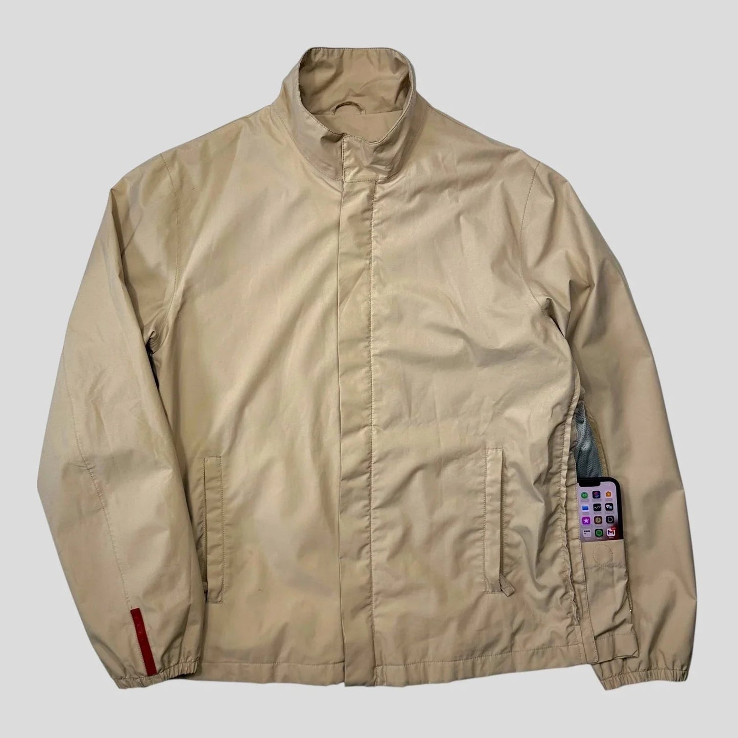 Prada Handbag Sport 00’s Goretex Stash Pocket Harrington Jacket