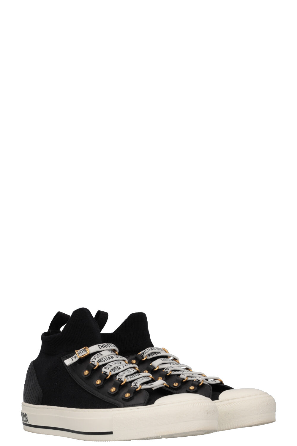 Dior Handbag Walk N Sock Sneaker Black Shoes