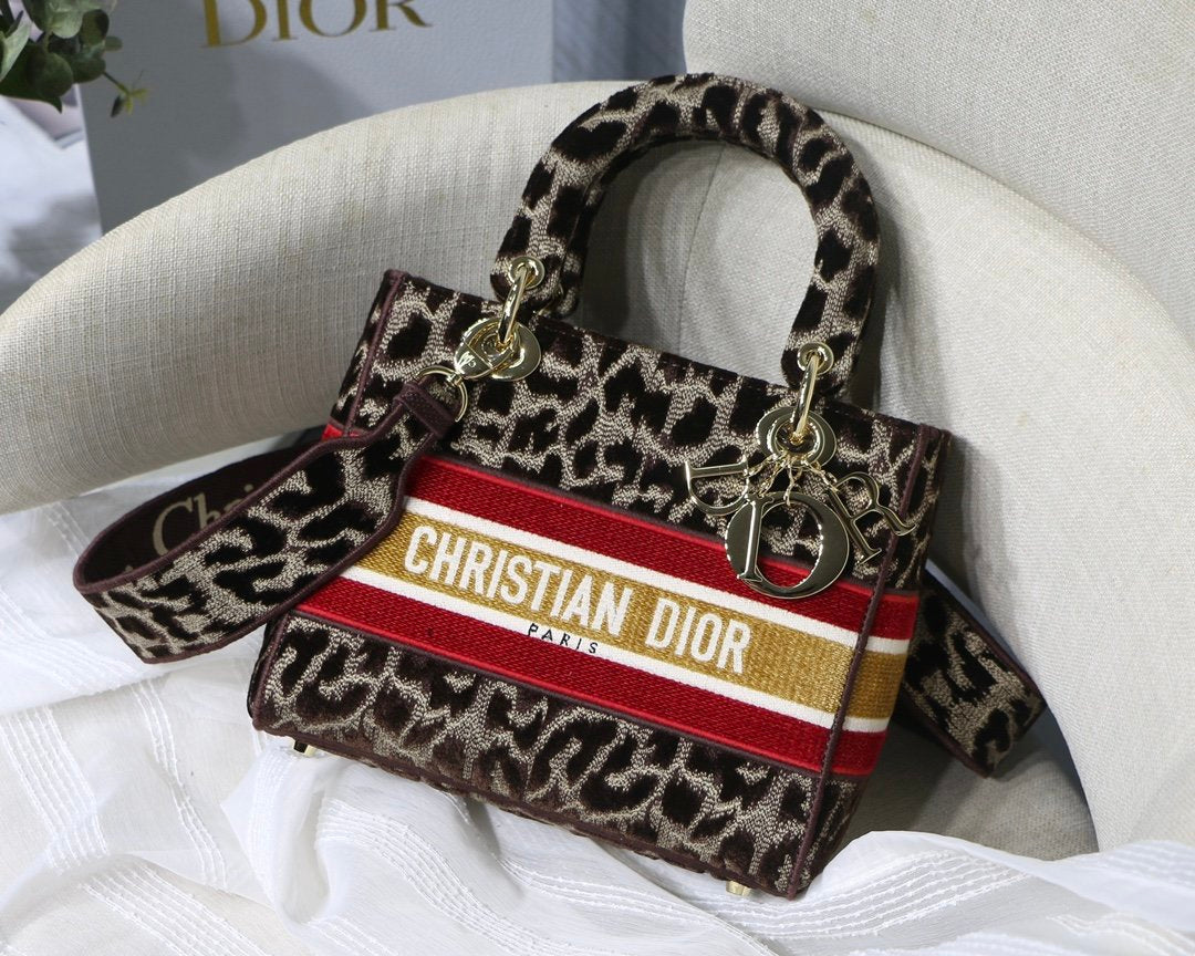 Metop Qualityum Lady Lite Leopard Brown Crossbody Bag