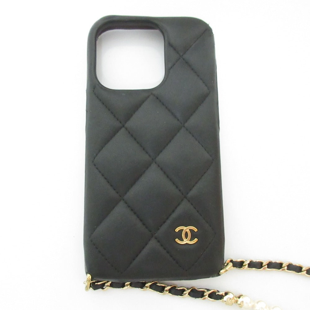 Chanel Matelasse Lambskin Iphone Case Bag