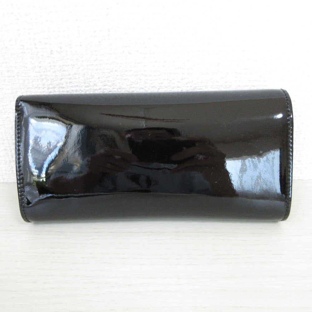 Gucci Patent Clutch Bag Leather