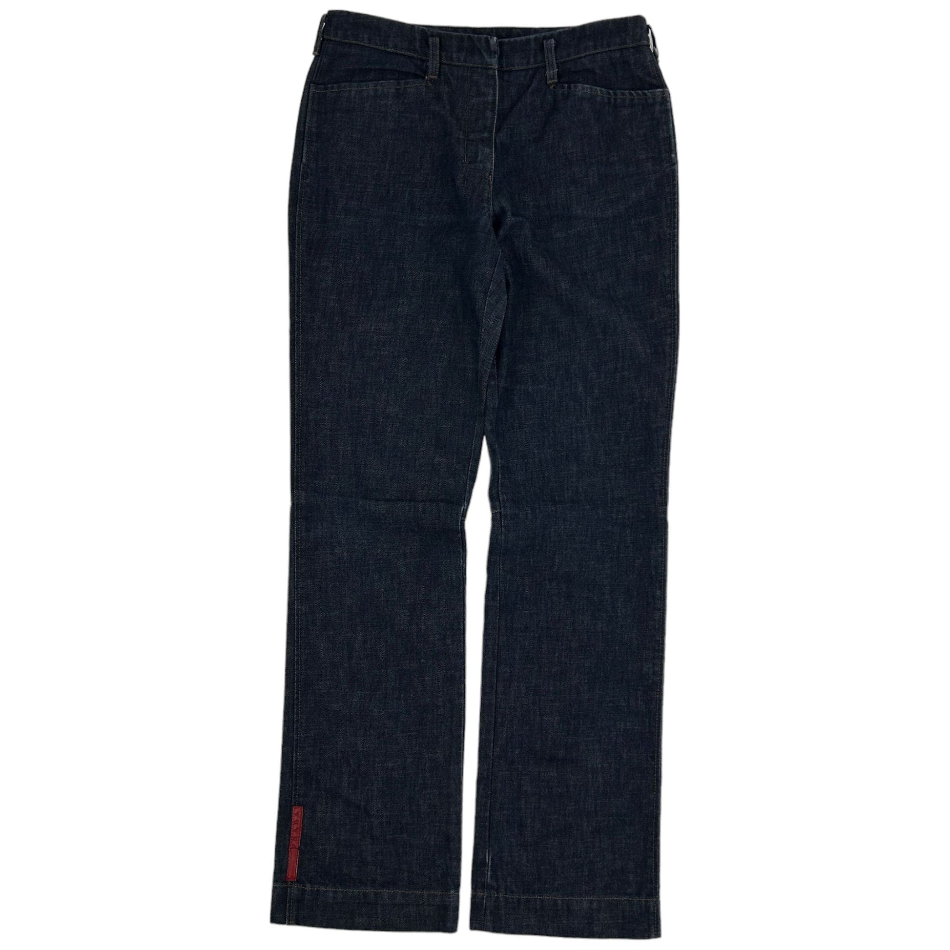 Prada Handbag Sport Jeans Denim Navy