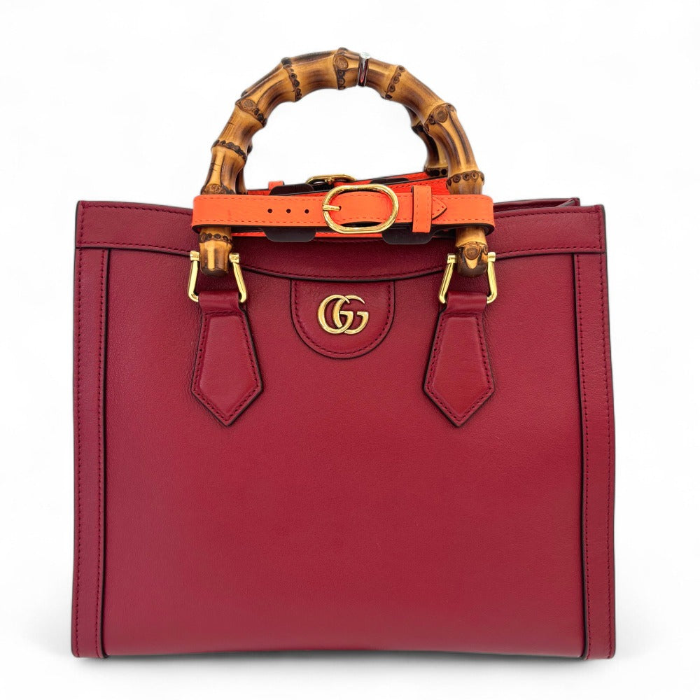 Gucci Diana 2Way Bag Leather Travel Bag Bag 1