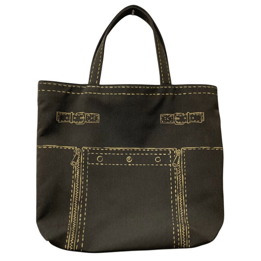 YSL Saint Laurent Yves Rive Gauche Tote Bag Canvas