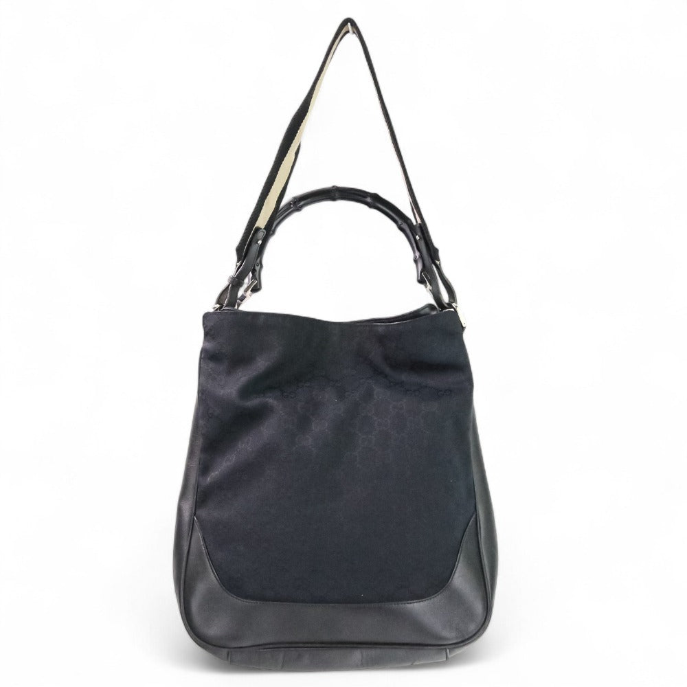 Gucci 2Way Handbag Canvas Travel Bag Handbag 6