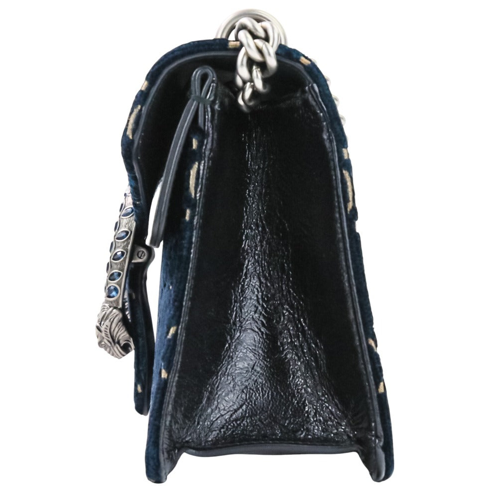 Gucci Dionysus Velvet Shoulder Bag Chain
