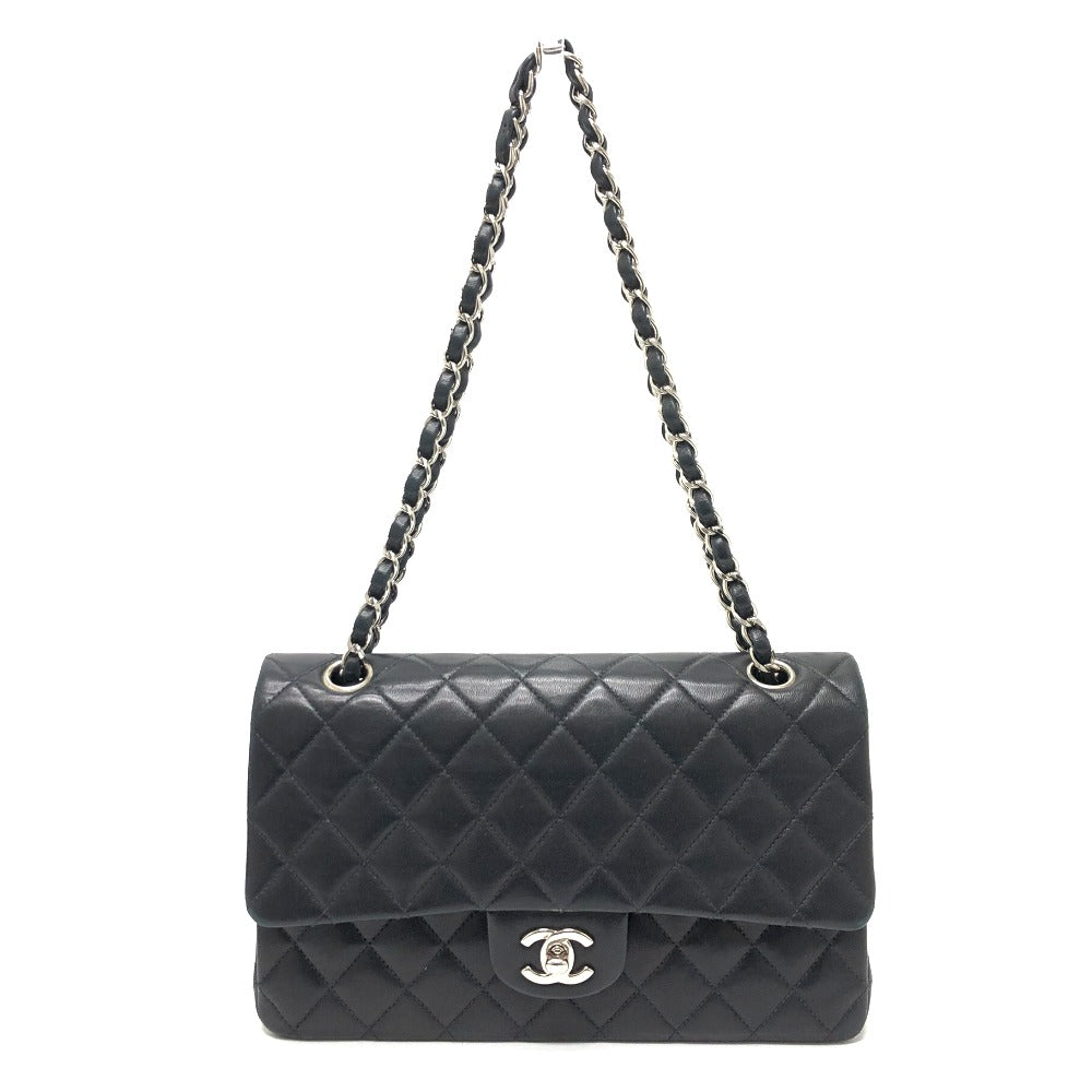 Chanel lambskin Matrasse 25 Black Shoulder Bag