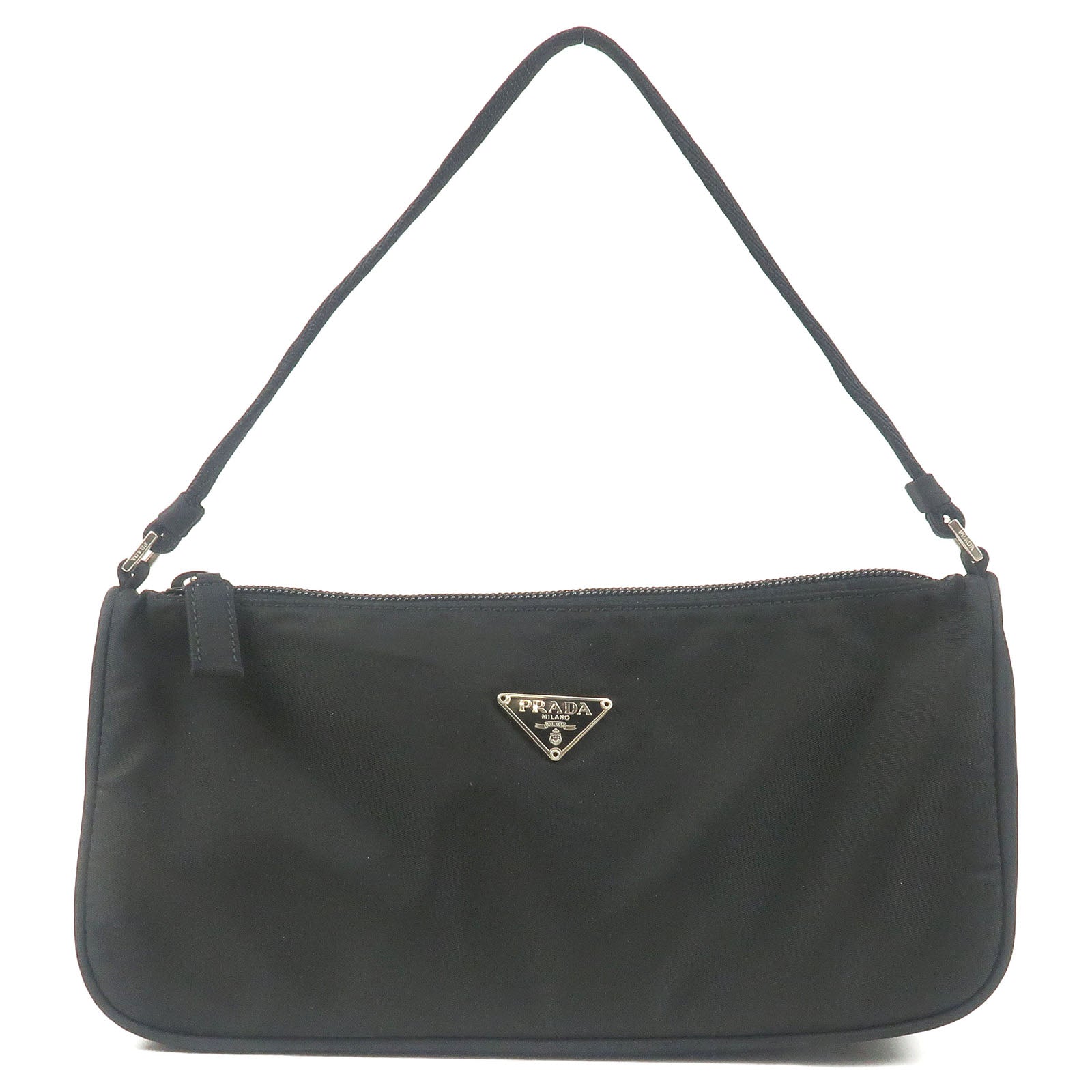 Prada Prada Nylon Pouch Purse Shoulder Bag Nero Black