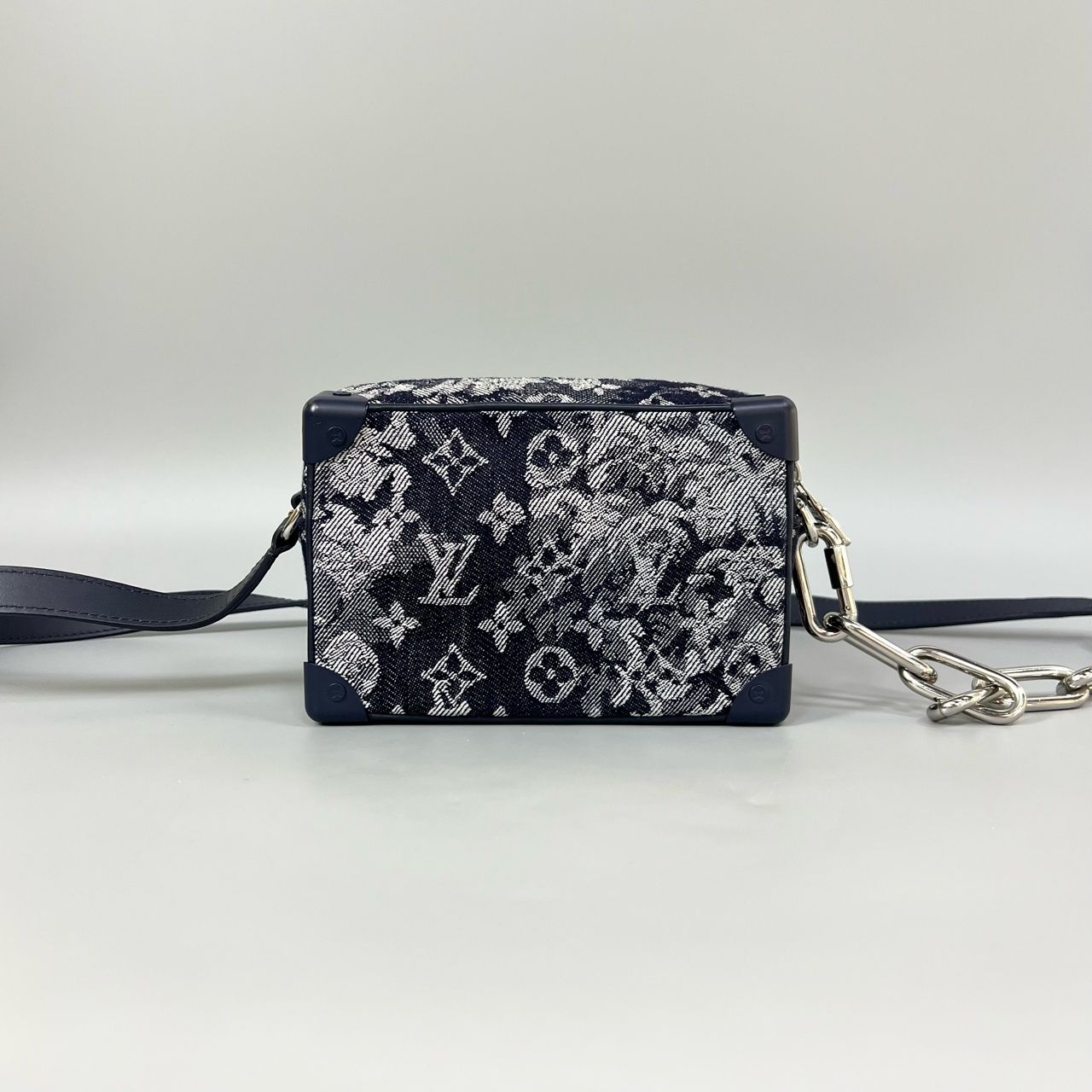 Louis Vuitton Soft Trunk 18.5*12.9*7.8cm Dark blue XJ10962