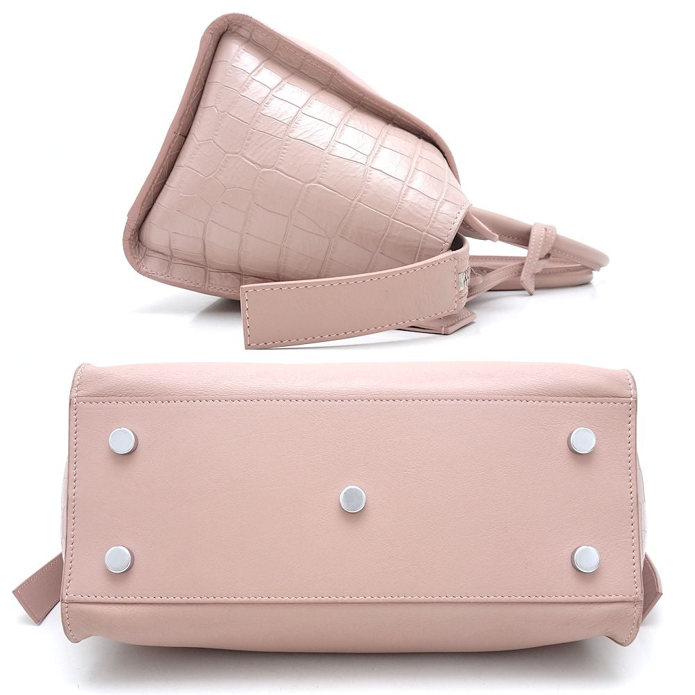 YSL Saint Laurent Yves Downtown Cabas Bag Leather Baby Travel Bag