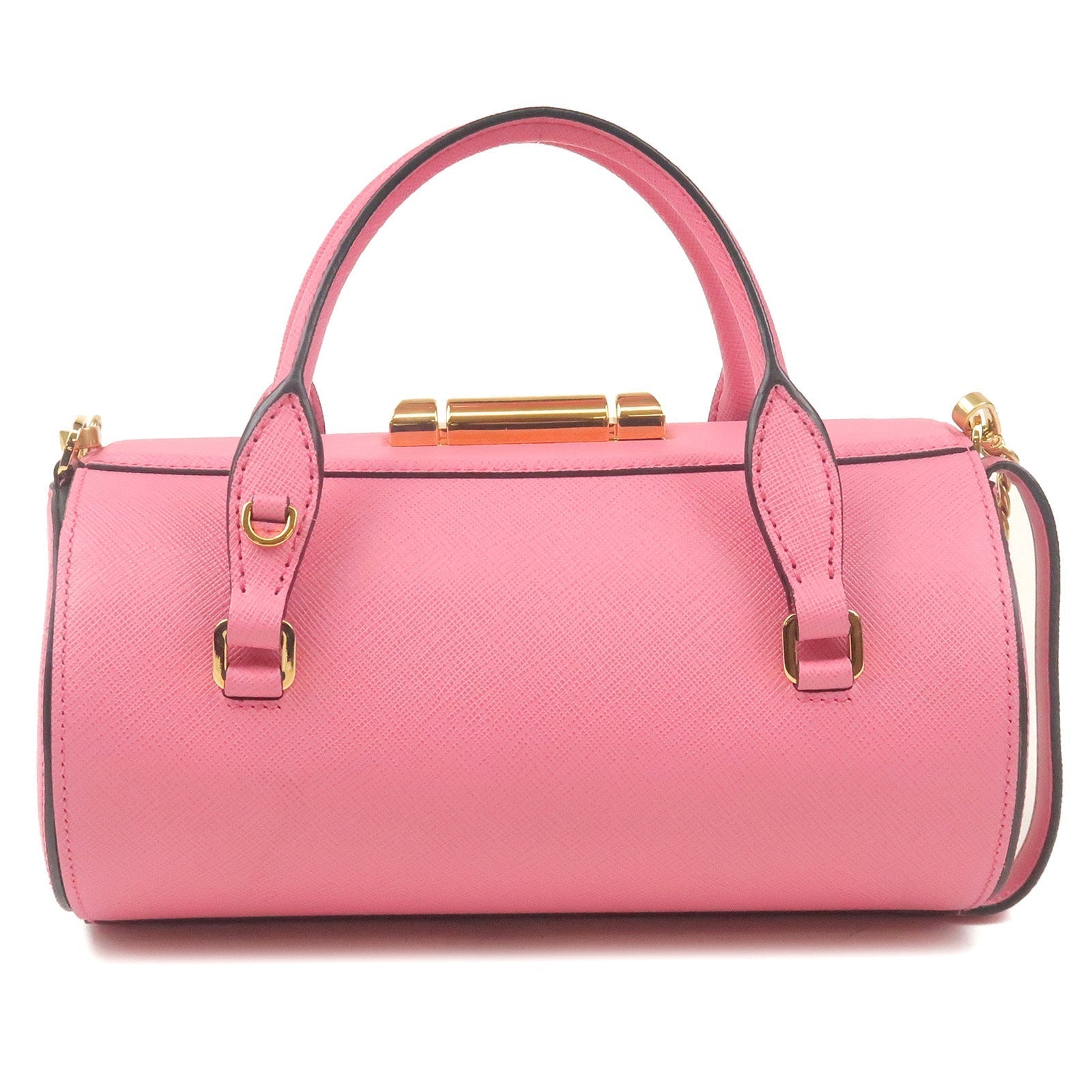 Prada Prada Sybille Leather 2Way Chain Shoulder Bag Pink