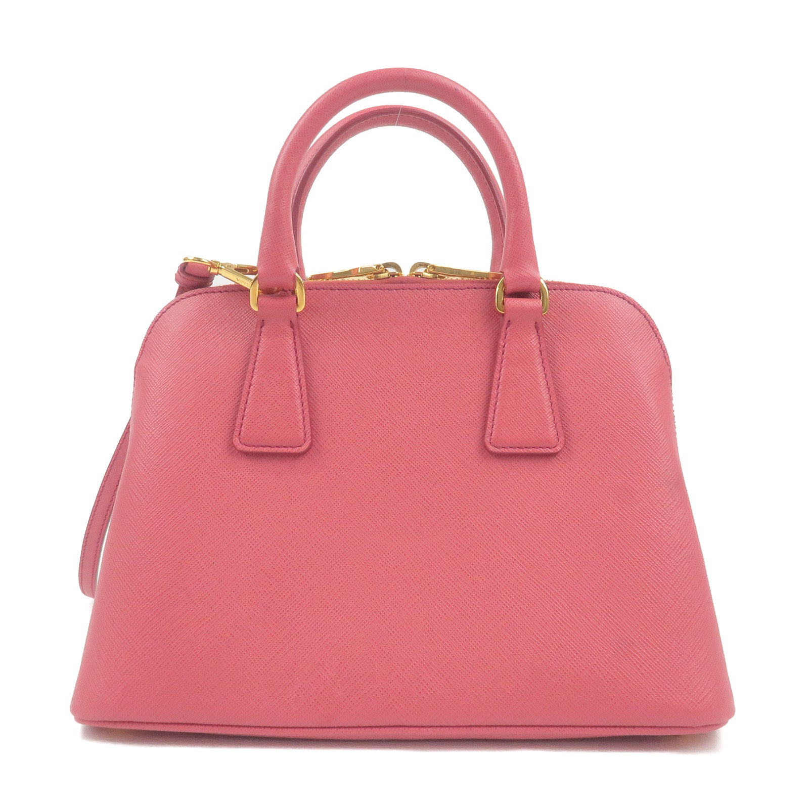 Prada Prada Leather 2Way Hand Bag Shoulder Bag Pink Bl0838 35259 14