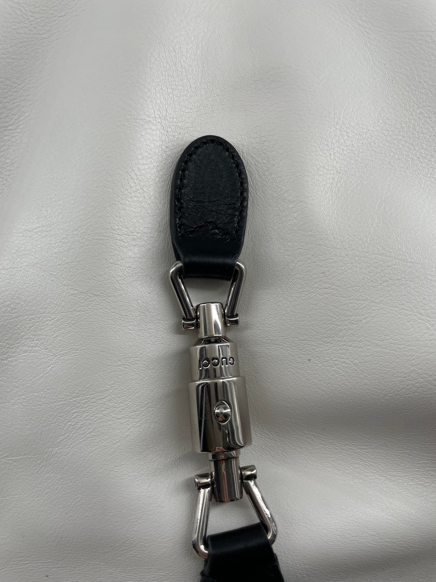Gucci Jackie Original Shoulder Bag Leather White Leather Bag