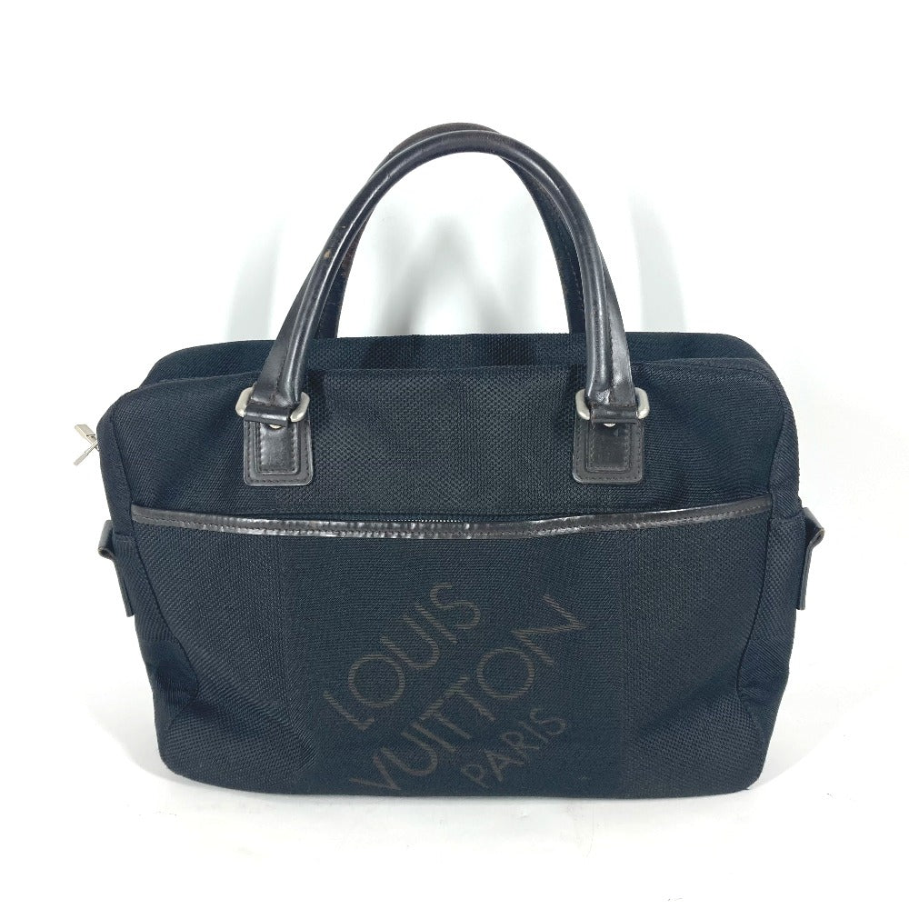 Louis Vuitton Business M93082 Damier Jean Damier Canvas Black Handbag 353 36