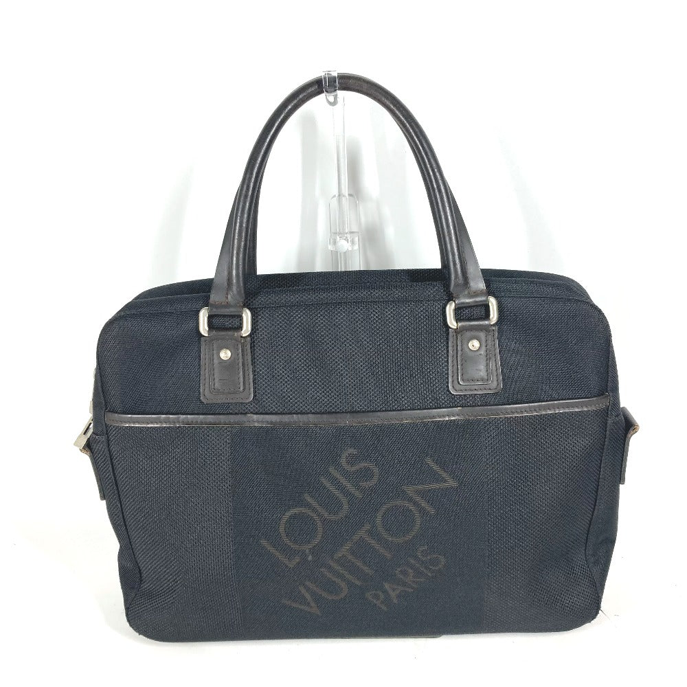 Louis Vuitton Business M93082 Damier Jean Damier Canvas Black Handbag