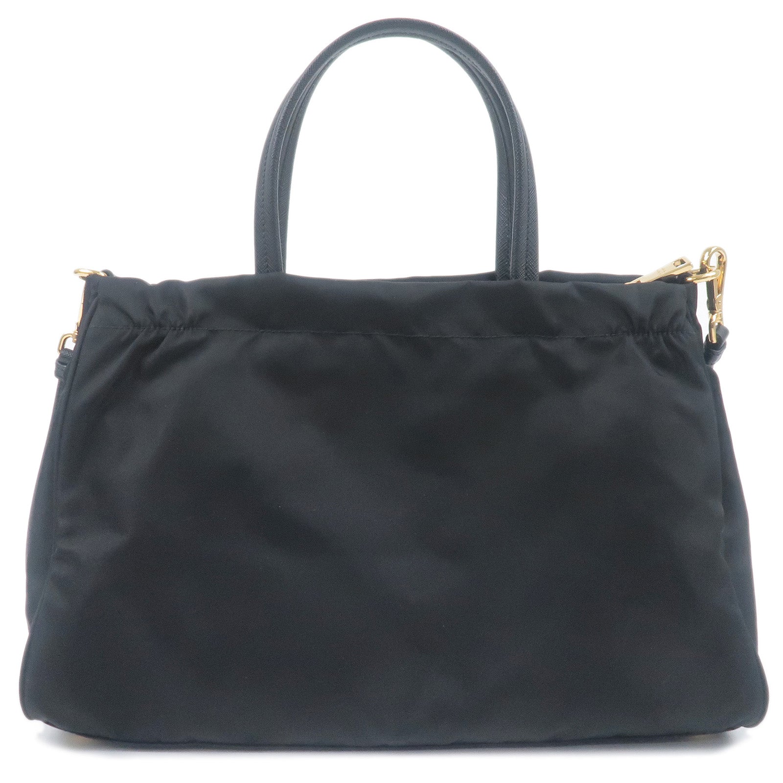 Prada Prada Nylon Leather 2Way Hand Bag Shoulder Bag 1Ba843 35315 18