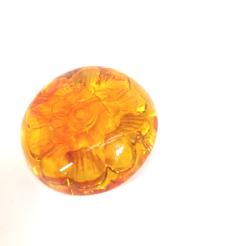Chanel Brooch plastic Brand accessories 96A camellia Orange Handbag