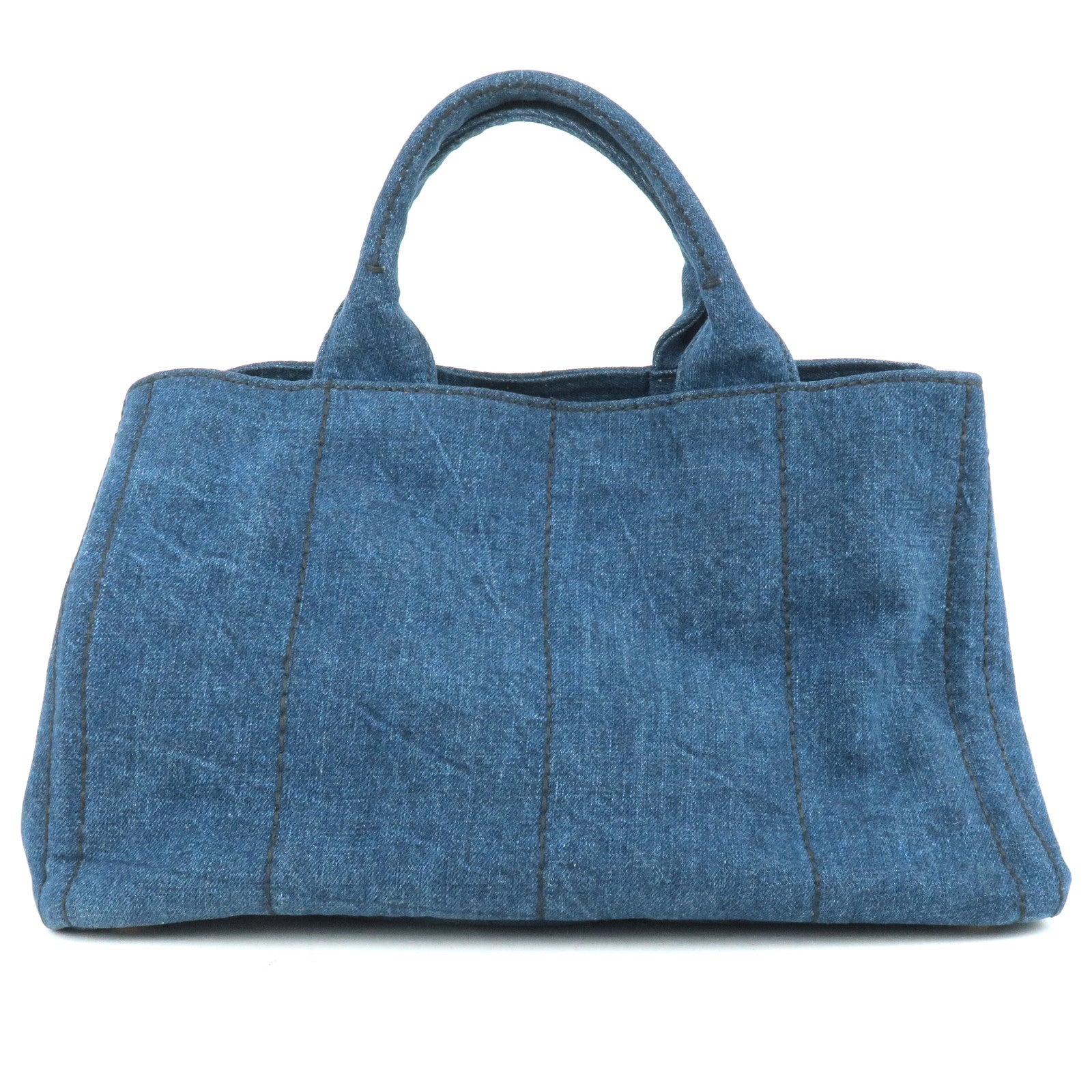 Prada Prada Logo Canapa Tote Bag Hand Bag Avio