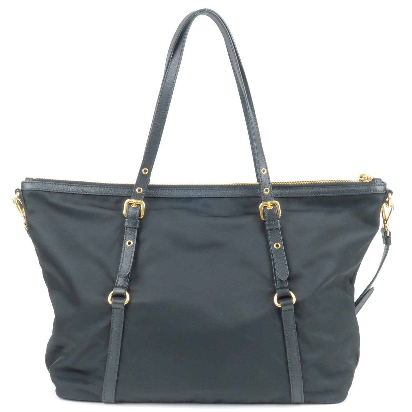 Prada Prada Logo Nylon Leather 2Way Bag Tote Bag Br4253 35700 3
