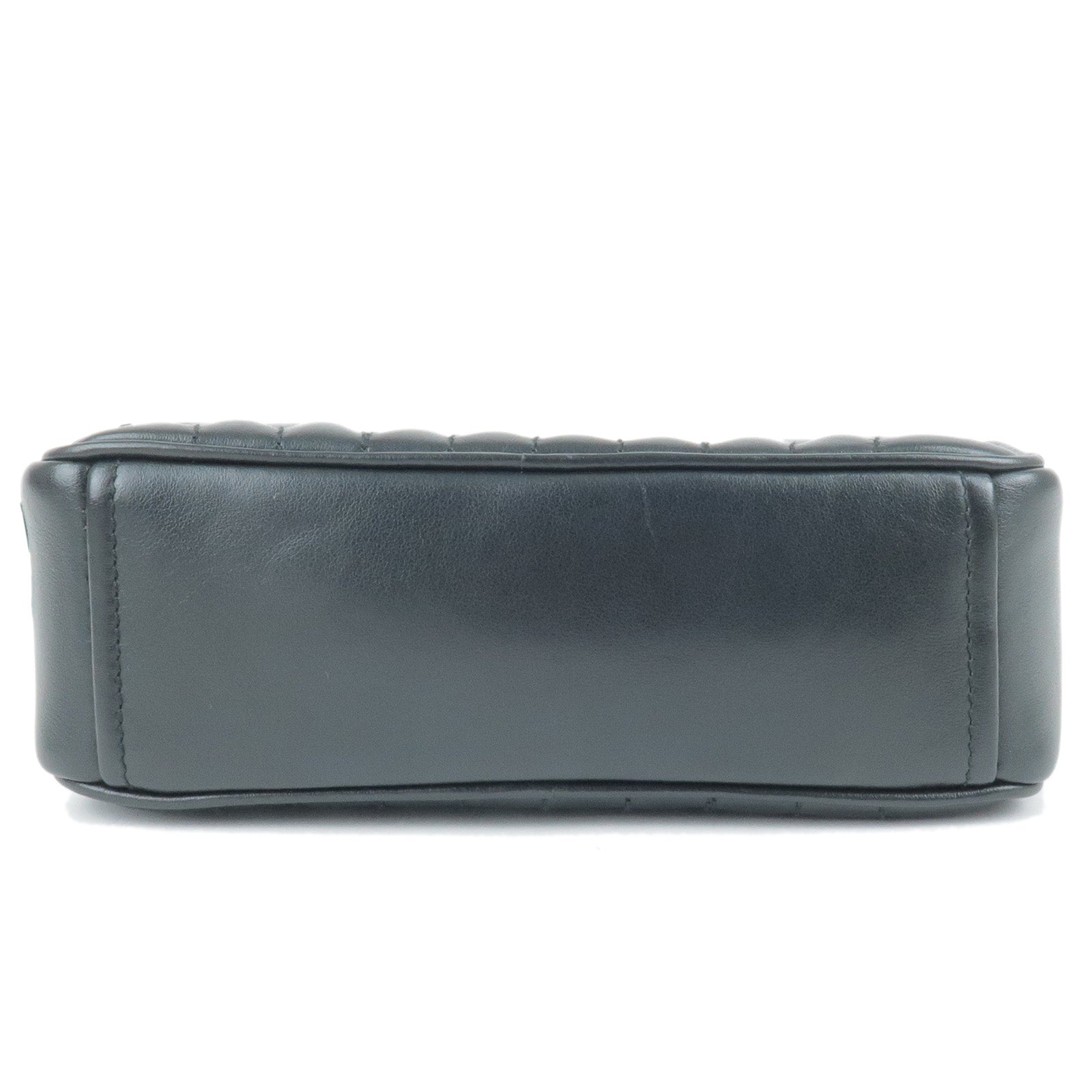 Prada Prada Diagram Leather Chain Shoulder Bag Nero Black
