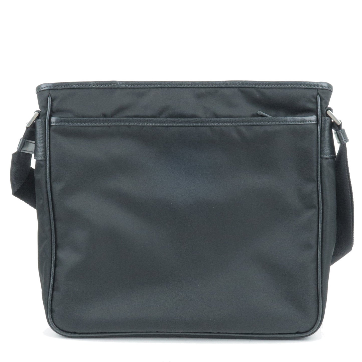 Prada Prada Logo Nylon Leather Shoulder Bag Nero Black Va953M 35736 11