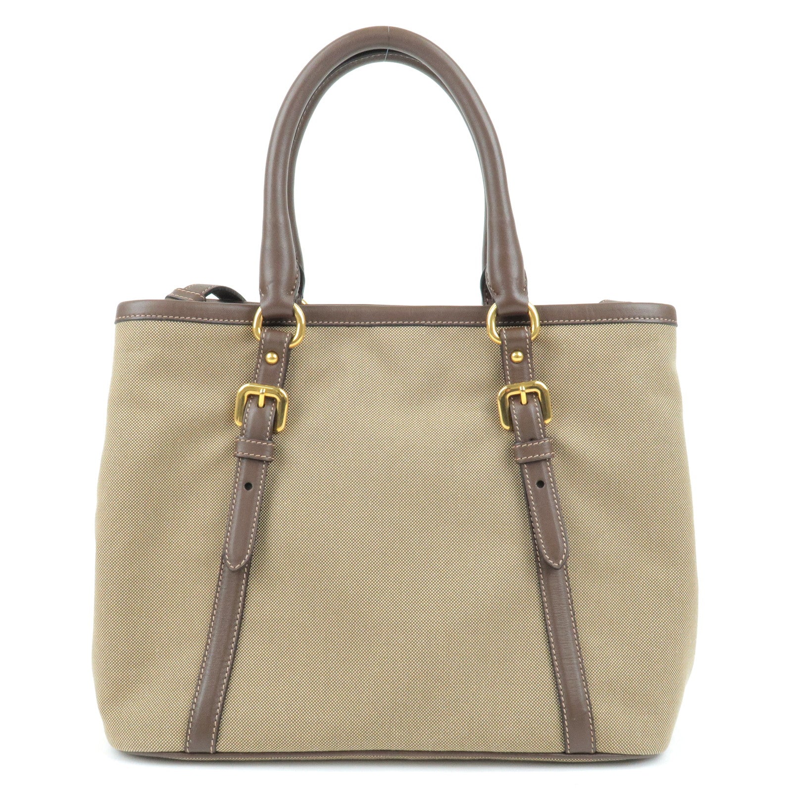 Prada Prada Logo Jacquard Leather 2Way Bag Hand Bag Travel Bag Bn1841 35786 5