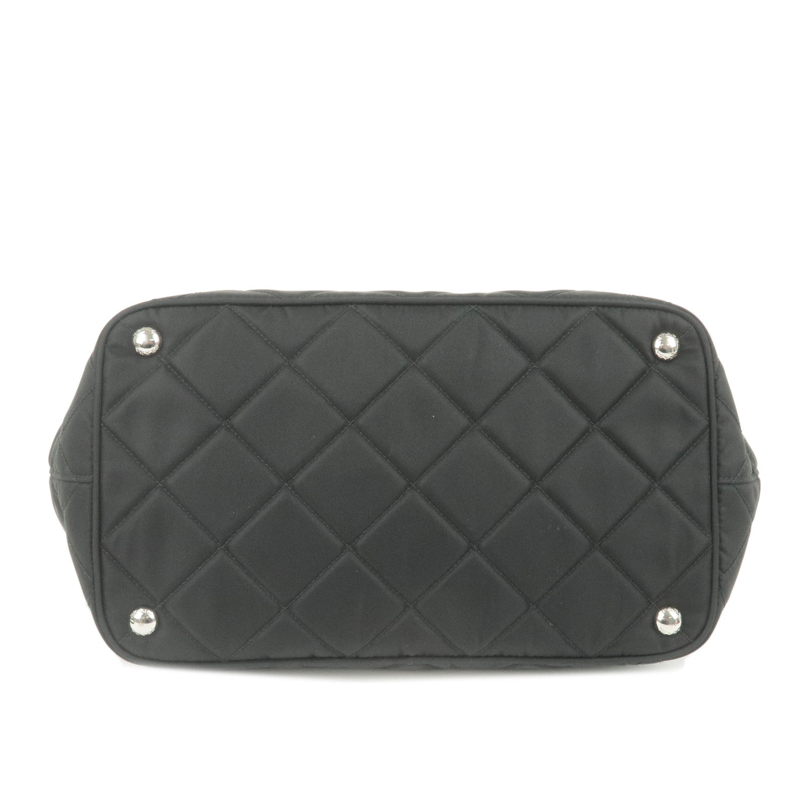 Prada Prada Nylon Leather Quilting 2Way Chain Shoulder Bag