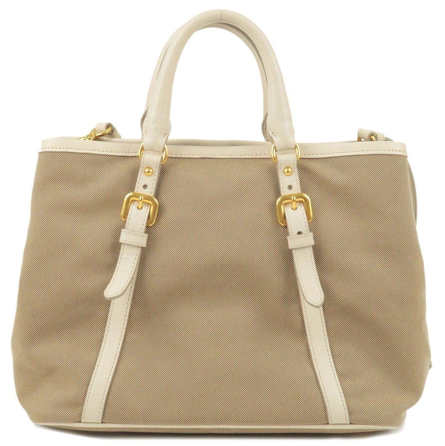 Prada Prada Logo Jacquard Leather 2Way Bag Hand Bag Travel Bag Bn1841 35896 13