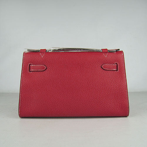 Hermes Luxury Kelly Cm Handbag H Red Travel Bag