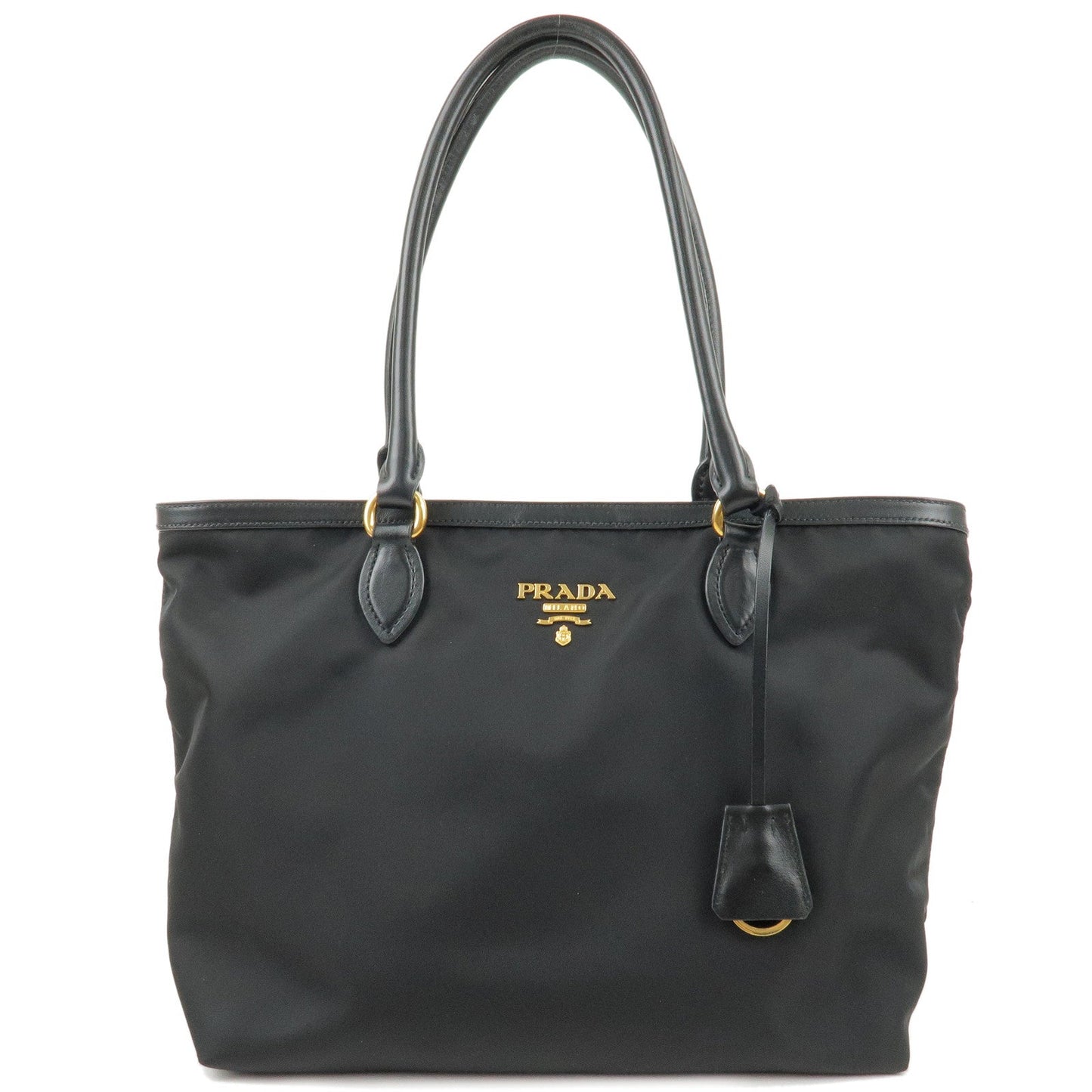 Prada Prada Logo Nylon Leather Tote Bag Shoulder Bag 1Bg159 35908 15