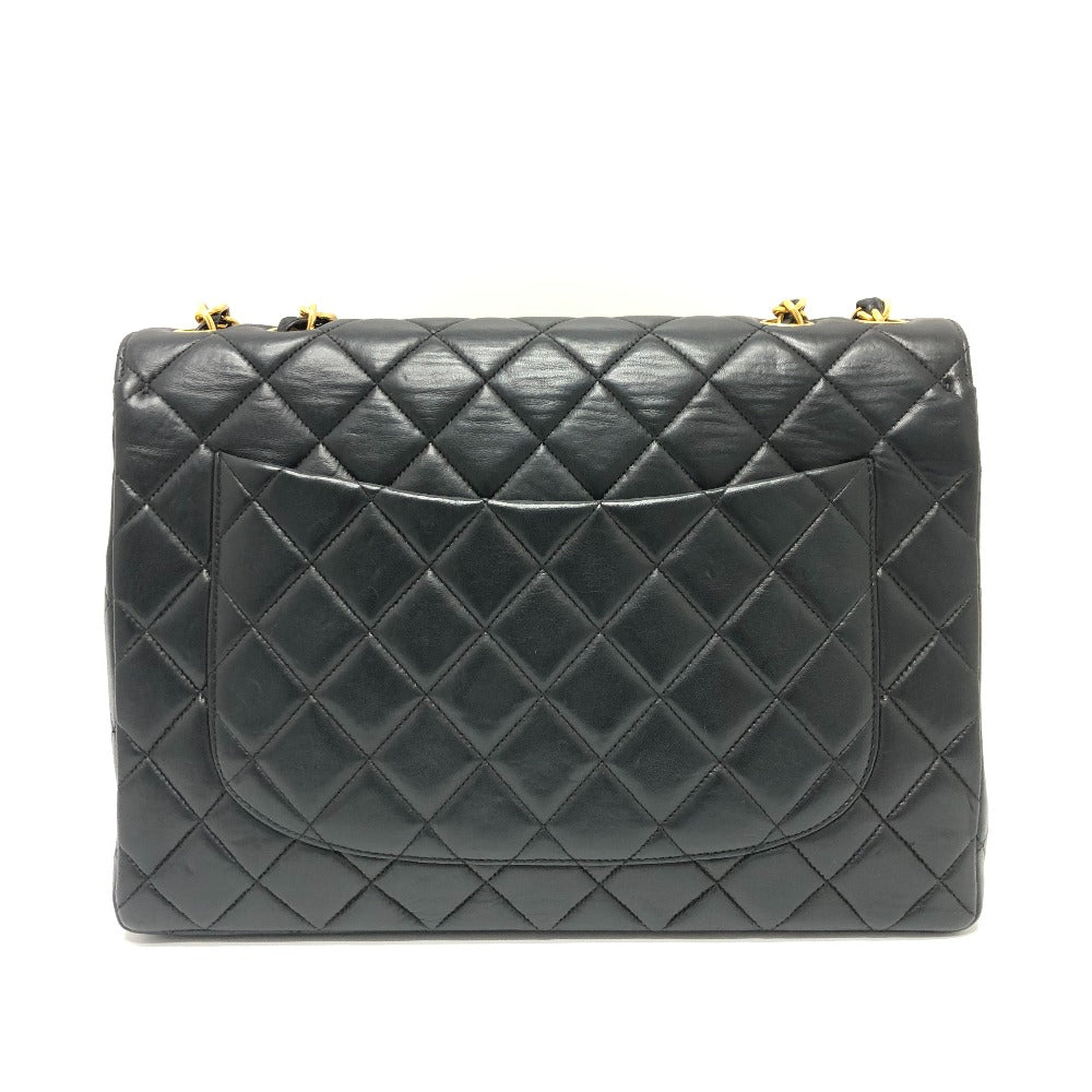 Chanel lambskin Matrasse 30 Black Shoulder Bag