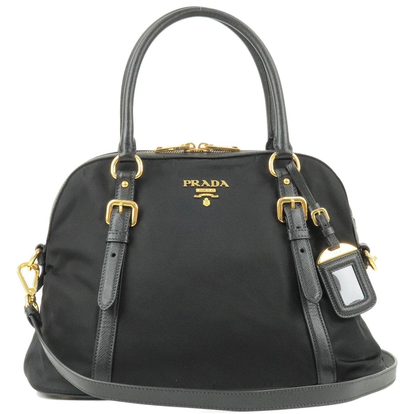 Prada Prada Logo Nylon Leather 2Way Bag Shoudler Bag Travel Bag