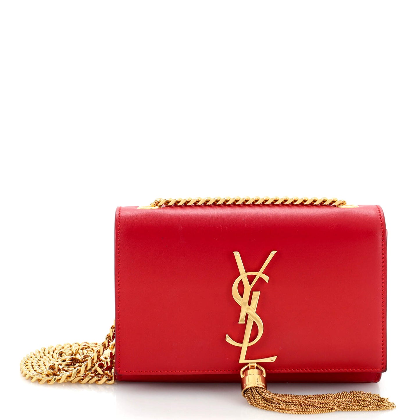 YSL Saint Laurent Luxury Trending Classic Tassel Crossbody Bag Leather Monogram Small