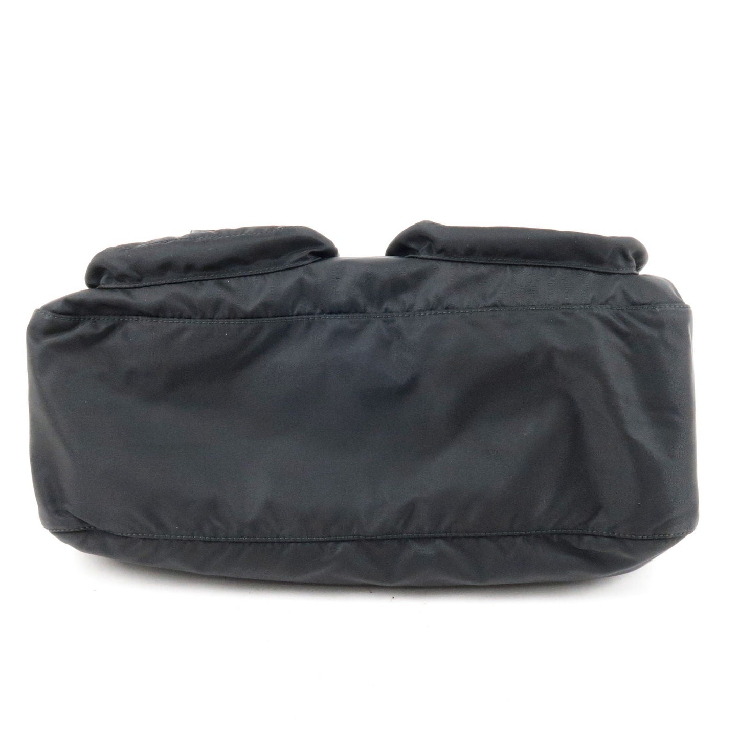 Prada Prada Logo Nylon Leather Shoulder Bag Nero Black Bt0644 36069 17