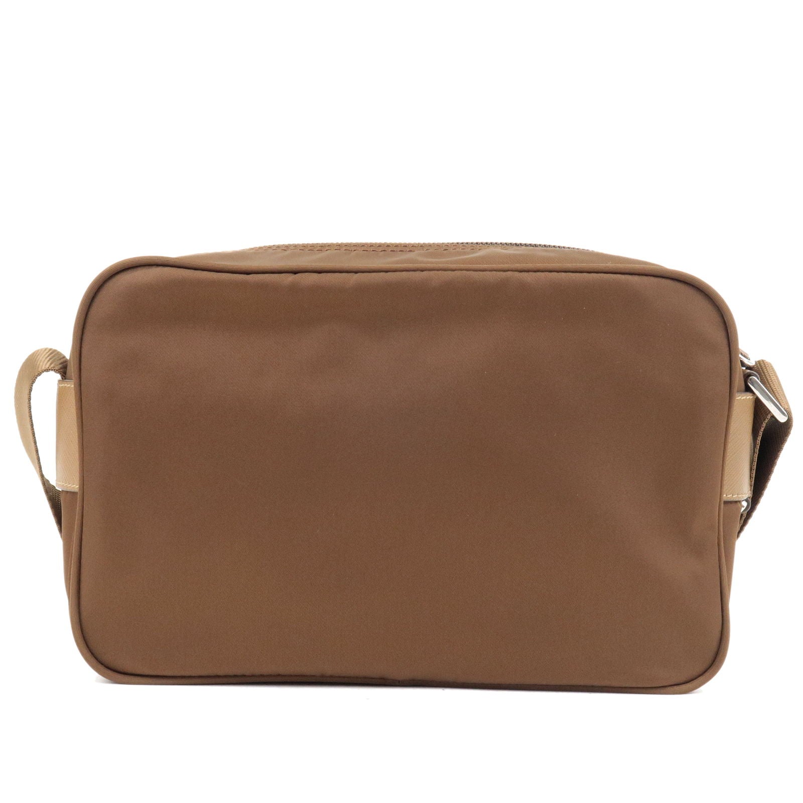 Prada Prada Logo Nylon Leather Shoulder Bag Crossbody Bag 1Bc167 36074 13