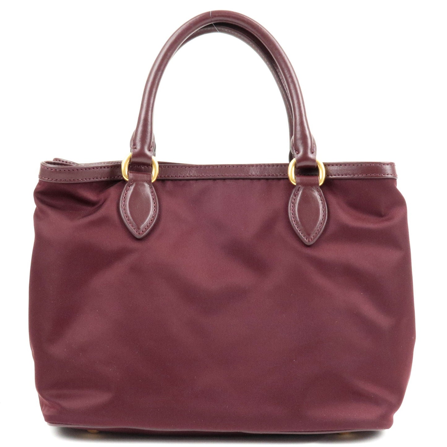 Prada Prada Logo Nylon Leather 2Way Bag Hand Bag Travel Bag 1Ba172 36182 4