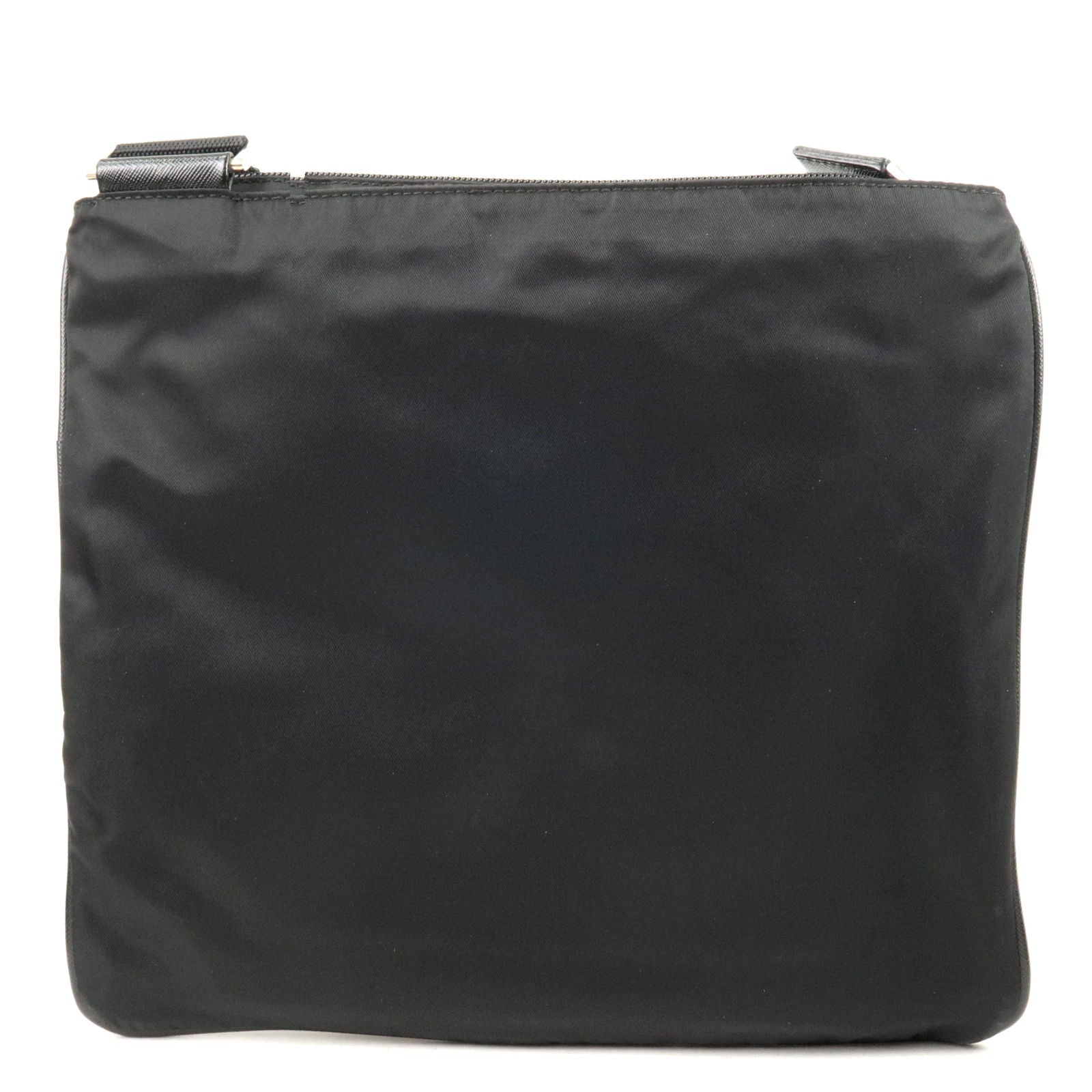 Prada Prada Logo Nylon Leather Shoulder Bag Nero Black Va0053 36228 11