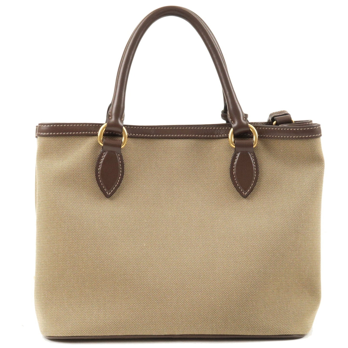 Prada Prada Logo Jacquard Leather 2Way Bag Hand Bag Travel Bag 1Ba172 36308 9