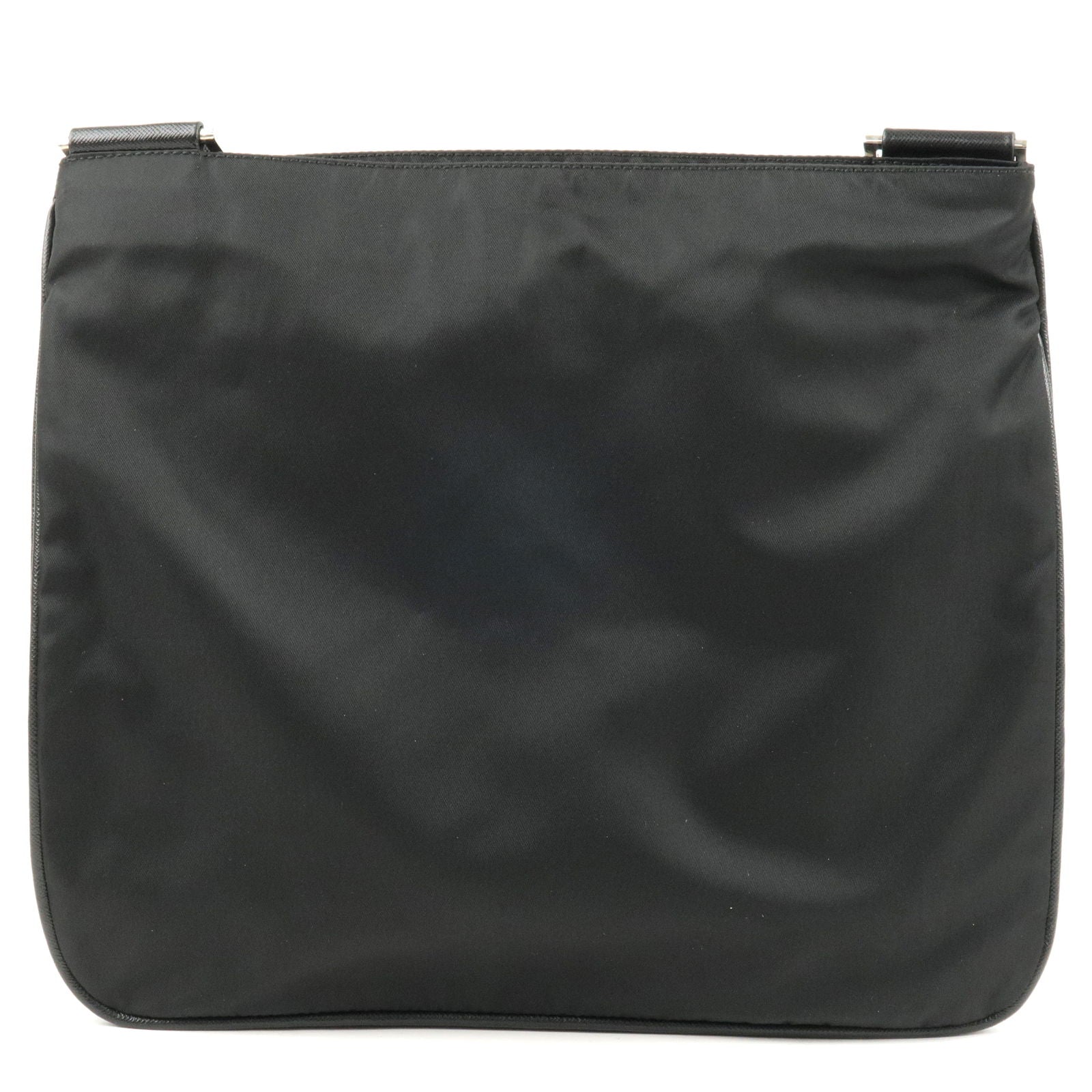 Prada Prada Logo Nylon Leather Shoulder Bag Nero Black Va0563 36317 18