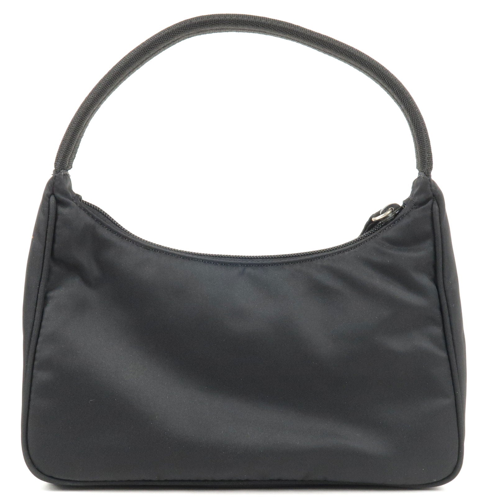 Prada Prada Logo Nylon Hand Bag Pouch Purse Black Travel Bag Mv515 36353 4