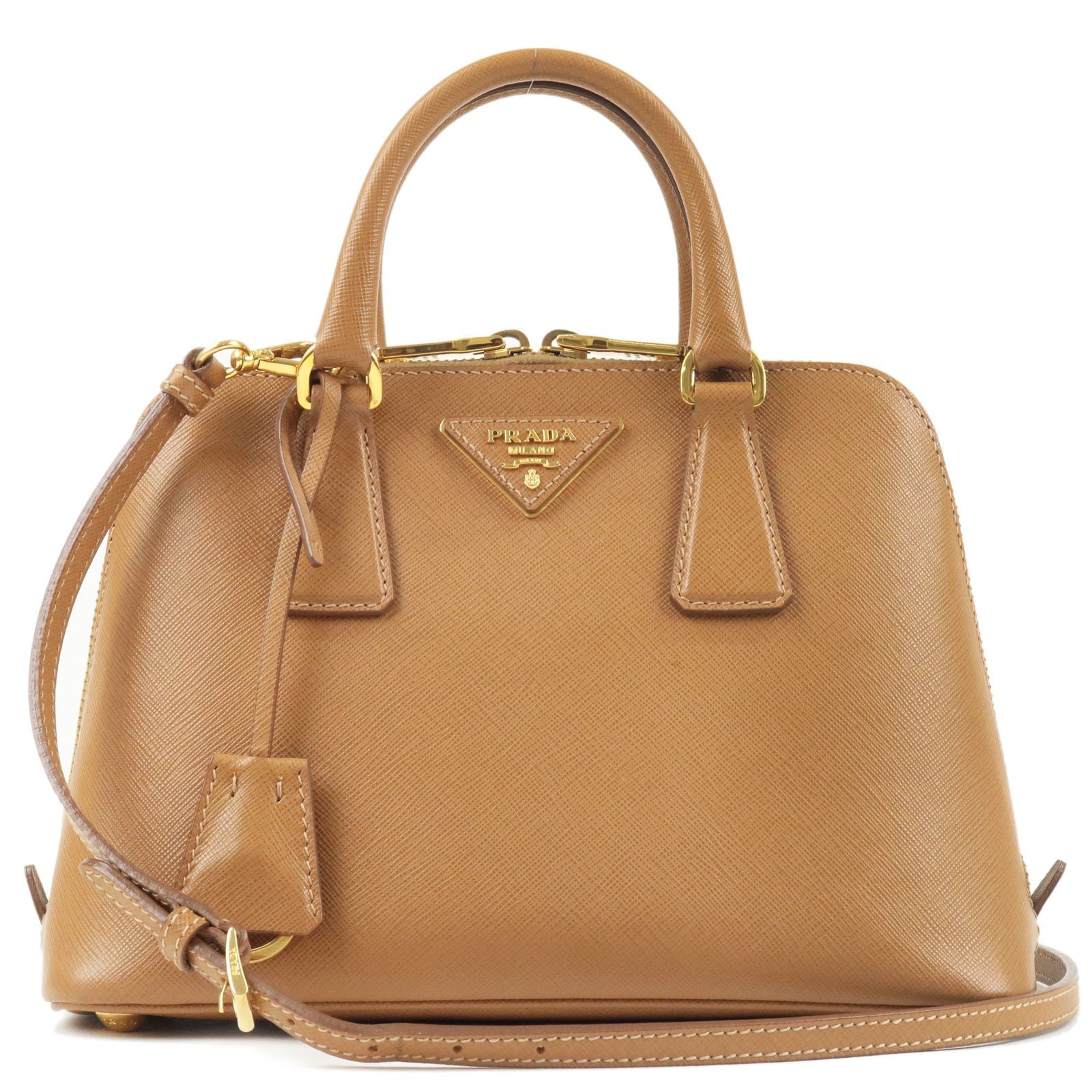 Prada Prada Logo Leather 2Way Hand Bag Shoulder Bag Bl0838 36381 4