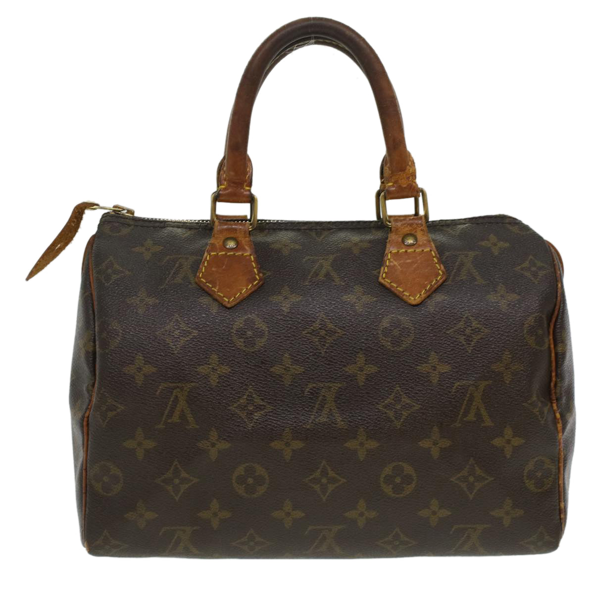 LOUIS VUITTON Monogram Speedy 25 Hand Bag M41528 LV 36389