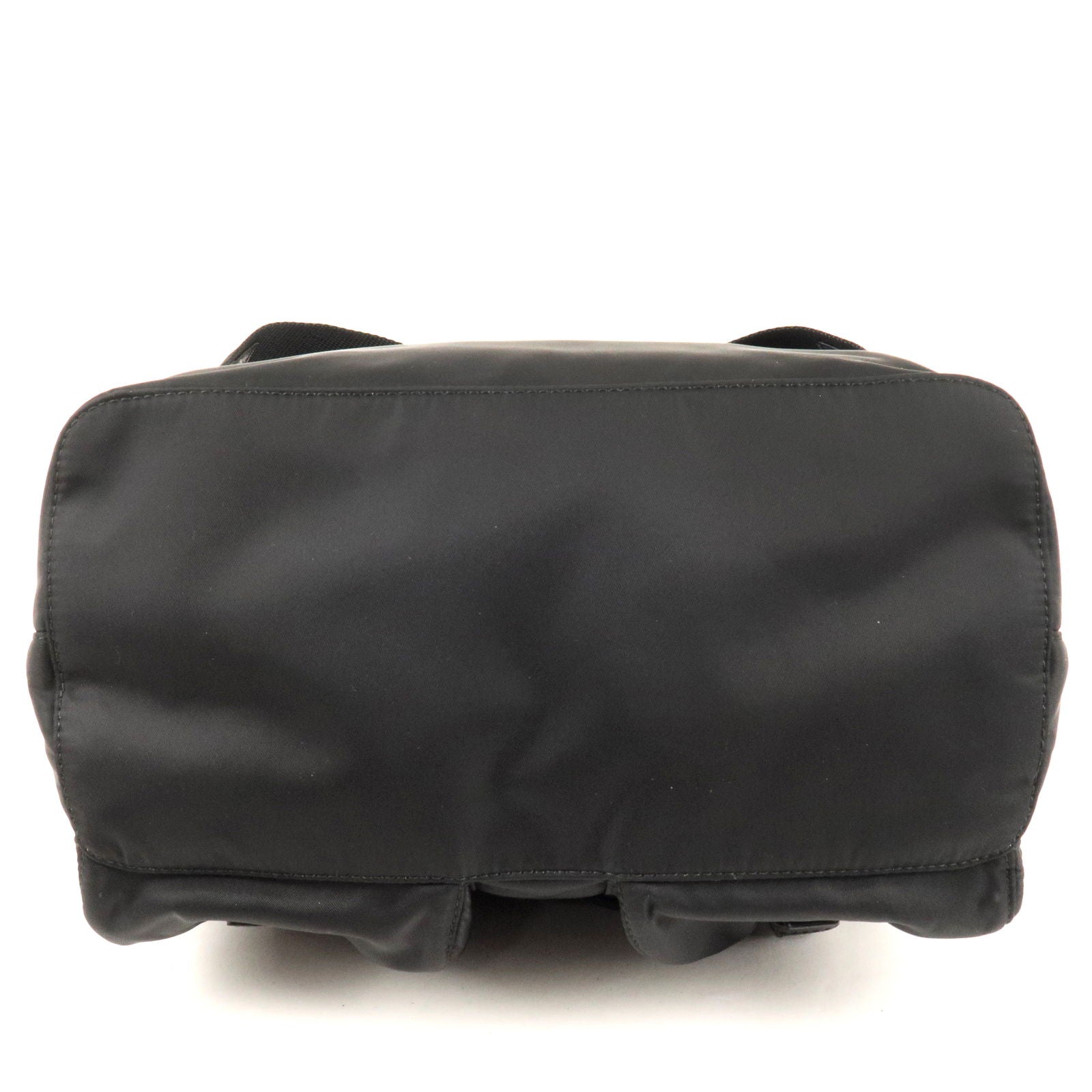 Prada Prada Logo Nylon Leather Ruck Sack Back Pack Travel Bag 1Bz811 36404 17