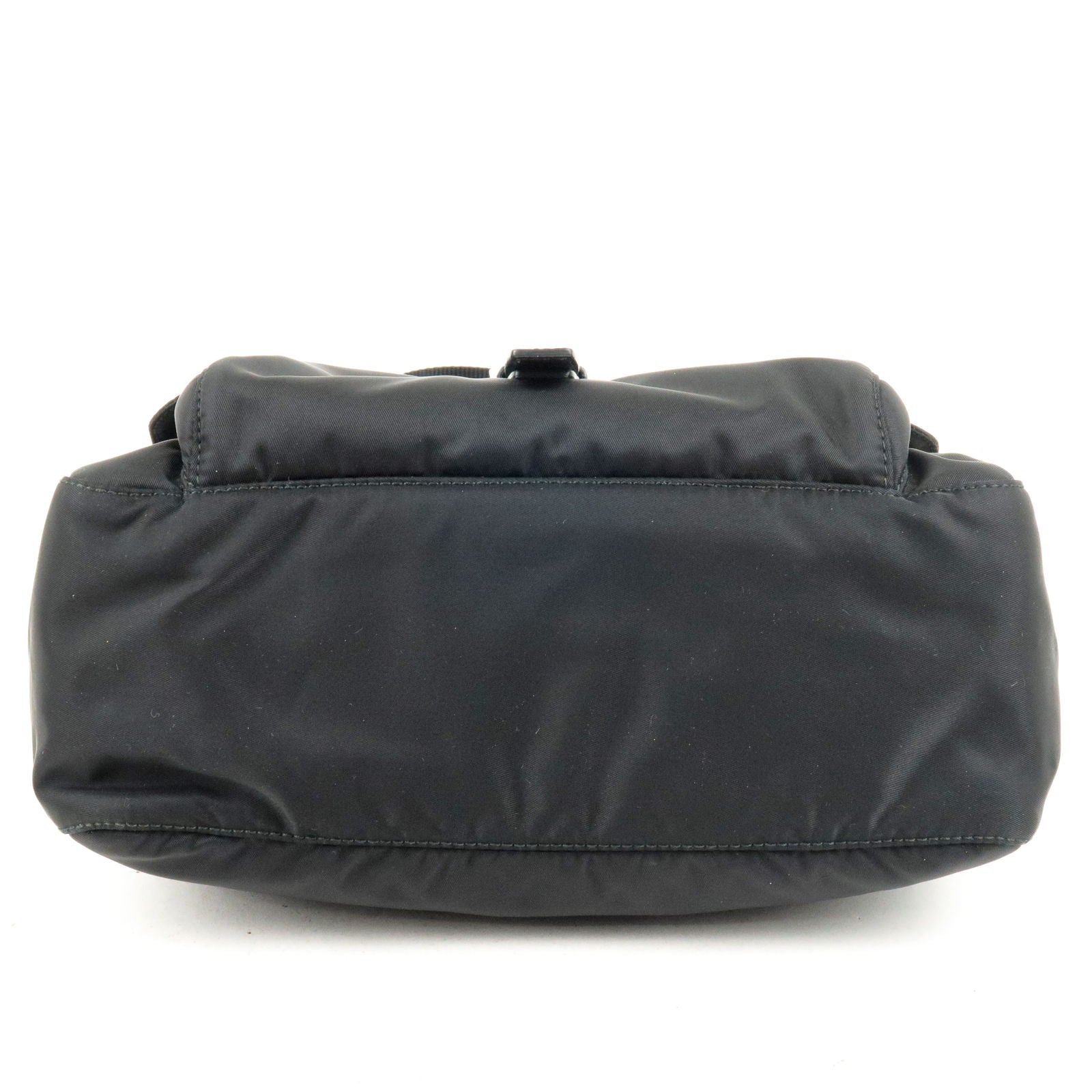 Prada Prada Logo Nylon Leather Shoulder Bag Nero Black 1Bd994 36550 12