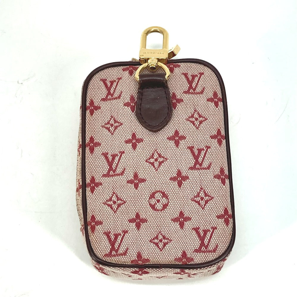 Louis Vuitton Pouch M60001 US Digital Monogram Canvas Red Mini Bag