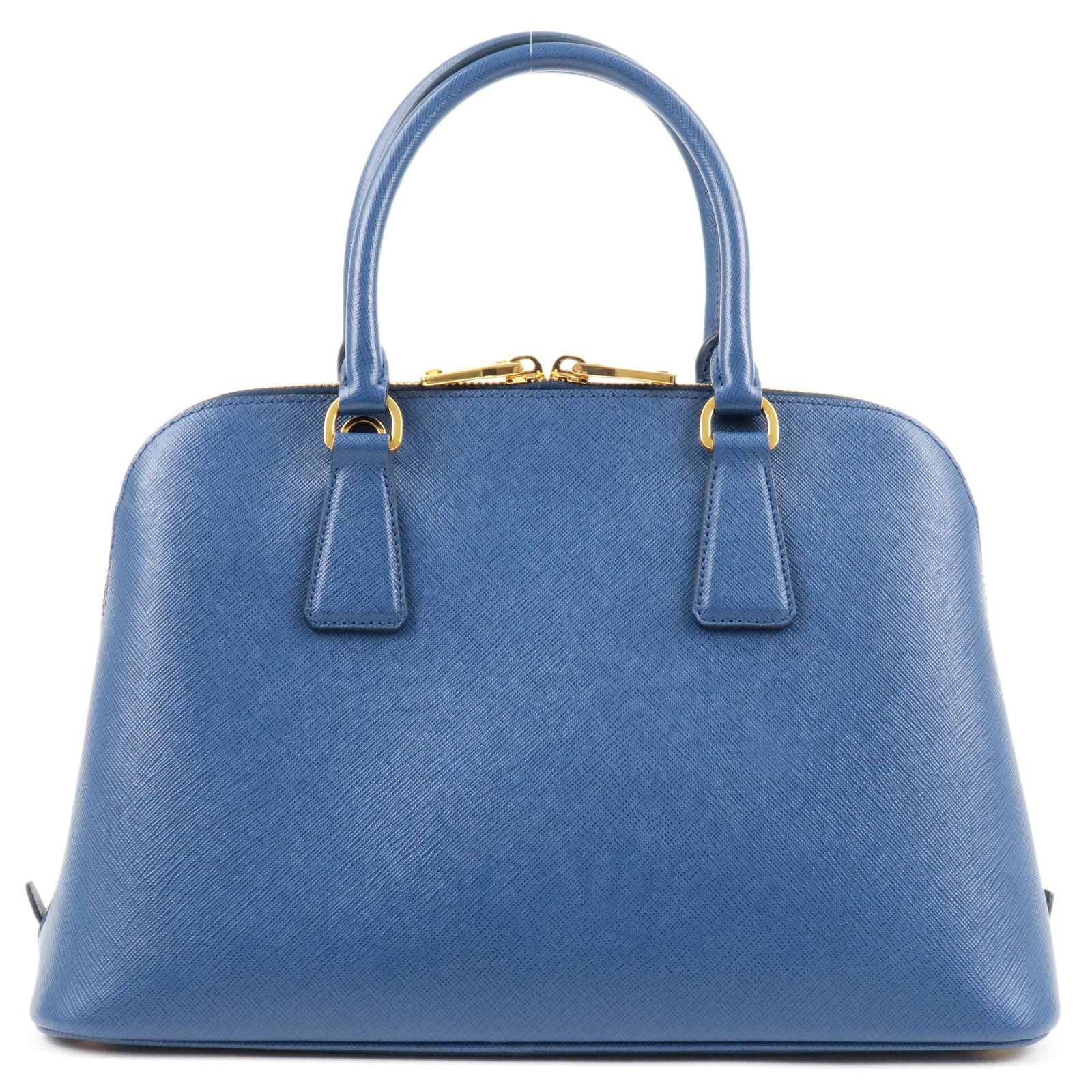 Prada Prada Logo Leather 2Way Bag Shoulder Bag Bluette