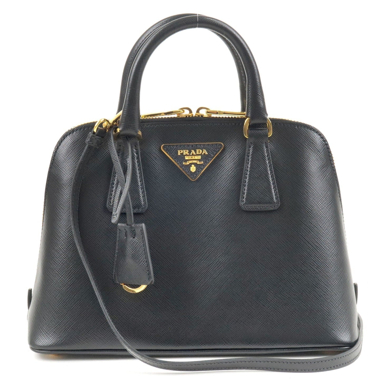 Prada Prada Logo Leather 2Way Hand Bag Shoulder Bag Bl0838 36668 18