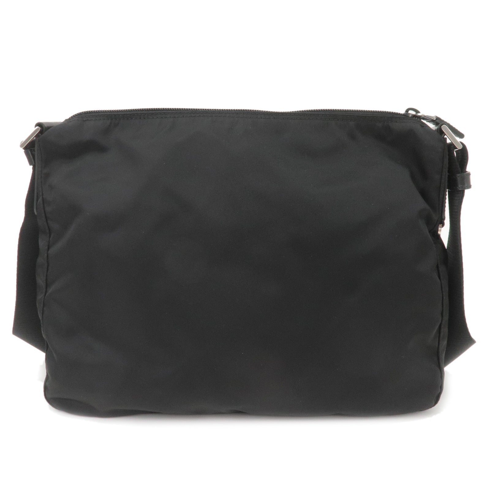 Prada Prada Logo Nylon Leather Shoulder Bag Nero Black Bt0421 36725 10